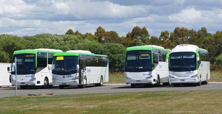 Dysons 872, 1187, 737 & 1192 at Kyneton